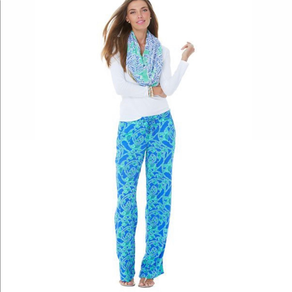 Lilly Pulitzer ‘Philippa’ Pant in Iris Loopy-NWT